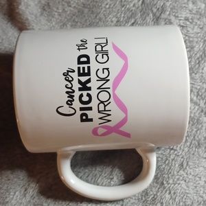 BRAND NEW CANCER PICKED THE WRONG GIRL MUG!!